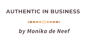 Authentic in Business by Monika de Neef, helping intuitive women sell more online courses and products